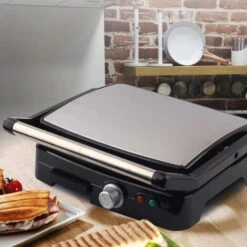 Tornado Barbecue électrique 2000w Acier Inoxydable 58x38cm Argent SG-0005 -Jardin Calme Soldes Magasin 67654767 3