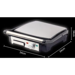 Tornado Barbecue électrique 2200w Acier Inoxydable 58x38cm Argent SG-0004 -Jardin Calme Soldes Magasin 67654816 3