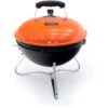 Barbecue De Table Portable Charbon De Bois Kekai Tahoe 37x37x44 Cm Couvercle Avec Système De Transport Et Verrou Orange