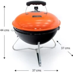 Barbecue De Table Portable Charbon De Bois Kekai Tahoe 37x37x44 Cm Couvercle Avec Système De Transport Et Verrou Orange 10 Barbecue De Table Portable Charbon De Bois Kekai Tahoe 37x37x44 Cm Couvercle Avec Système De Transport Et Verrou Orange -Jardin Calme Soldes Magasin 69345952 4