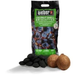 Sac De 4 Kg De Briquettes De Noix De Coco Weber Code 18401 6 Sac De 4 Kg De Briquettes De Noix De Coco Weber Code 18401 -Jardin Calme Soldes Magasin 70298300 2