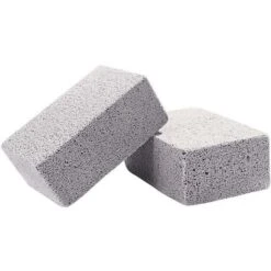 Lot De 4 Bloc Grill Pierre Ponce De Nettoyage Écologique, Réutilisable Griller Pierre Nettoyant Ponce Pour Nettoyer Barbecue Grills Griddles Four Carreaux -Jardin Calme Soldes Magasin 70392138 4
