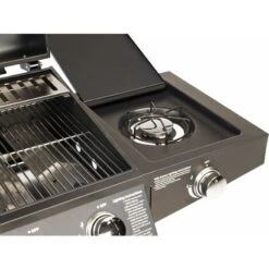 Barbecue Gaz - 3 Brûleurs - 1 Feu Latéral - Métal - Noir - MaxxGarden 11 Barbecue Gaz - 3 Brûleurs - 1 Feu Latéral - Métal - Noir - MaxxGarden -Jardin Calme Soldes Magasin 72492698 5
