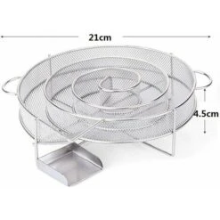 YIDOMDE BBQ Generateur Fumée Froide- Bote De Fumoir Granule Pour Fumoir Fumage Viande Poisson Grille Barbecue En Acier Inoxydable -Jardin Calme Soldes Magasin 76184408 5