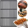 Hengda Grille De Barbecue Carrée En Fonte émaillée 60x40cm Pour Barbecue à Gaz Grille De Cuisson 2 Hengda Grille De Barbecue Carrée En Fonte émaillée 60x40cm Pour Barbecue à Gaz Grille De Cuisson -Jardin Calme Soldes Magasin 76928387 1