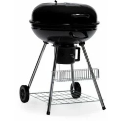 Barbecue Charbon De Bois Midnight - 68 X 58 X 90 Cm - Noir