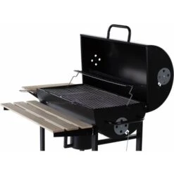 Barbecue Charbon De Bois King - 95 X 63 X 105 Cm - Noir 7 Barbecue Charbon De Bois King - 95 X 63 X 105 Cm - Noir -Jardin Calme Soldes Magasin 7765871 2