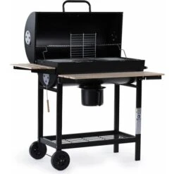 Barbecue Charbon De Bois King - 95 X 63 X 105 Cm - Noir 9 Barbecue Charbon De Bois King - 95 X 63 X 105 Cm - Noir -Jardin Calme Soldes Magasin 7765871 4