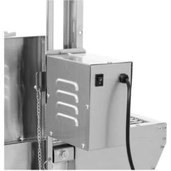 Barbecue Tourne Broche Barbecue Rôtissoire Inox Réglable Paravent 15 Kg -Jardin Calme Soldes Magasin 77767543 2