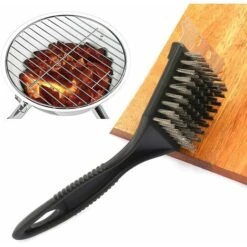 Brosse Nettoyante Pour Métal Barbecue Brosse Métallique Barbecue En Acier Inoxydable Brosse Nettoyante Barbecue En Acier Inoxydable En Métal Brosse À Poils En Acier Inoxydable Avec Grattoir 2 Pièces -Jardin Calme Soldes Magasin 78025843 5