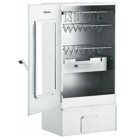 VIDAXL Fumoir De Four à BBQ Avec 1 Kg De Copeaux De Bois 44,5x29x83 Cm 5 VIDAXL Fumoir De Four à BBQ Avec 1 Kg De Copeaux De Bois 44,5x29x83 Cm – Image 3