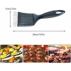 Brosse Barbecue En Acier Inoxydable, Brosse à Grill BBQ, Brosse à Grill En Acier Inoxydable, Pour Barbecue, Outil Barbecue, Outil De Nettoyage Barbecue, Outil De Brosse à Grill,,3 Pièces -Jardin Calme Soldes Magasin 79285896 2