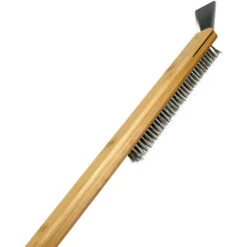 Brosse Metallique Et Racloir Pour Four A Pizza : Brosse De Nettoyage Pour Pierre A Pizza Et Grille Barbecue -Jardin Calme Soldes Magasin 80441020 2