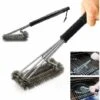 Brosse Barbecue, Brosse Nettoyage Barbecue Avec Grattoir, 18 Pouces De Long, Poils Acier Inoxydable, Pour Gaz, Charbon De Bois, électricité Et Grille à Billes -Jardin Calme Soldes Magasin 80441156 1