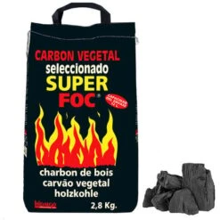 Sac Charbon Végétal 2,8kg Superfoc.