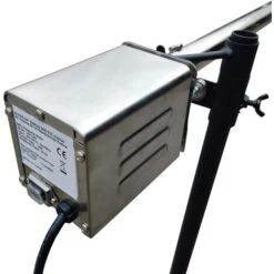 Rôtissoire électrique En Acier Inoxydable L239xP52.5xH83.5 -Jardin Calme Soldes Magasin 81315398 4