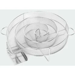 Générateur De Fumée Froide Pour Fumoir Fumage Viande Poisson ,Grille Barbecue 25184cm Argent