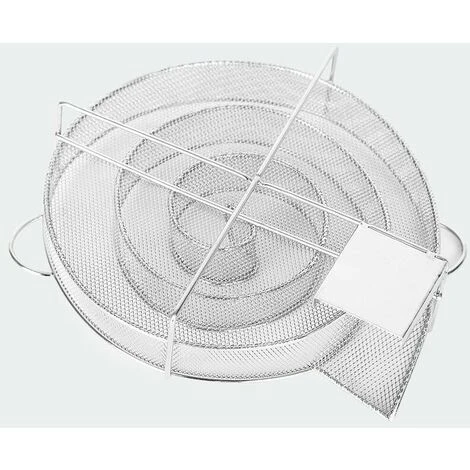 Générateur De Fumée Froide Pour Fumoir Fumage Viande Poisson ,Grille Barbecue 25184cm Argent 4 Générateur De Fumée Froide Pour Fumoir Fumage Viande Poisson ,Grille Barbecue 25184cm Argent – Image 2