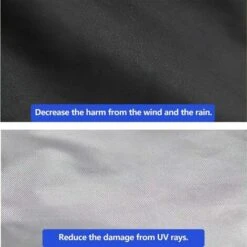 Housse De Foyer Barbecue ,Housse De Brasero Ronde Avec Cordon De Serrage, Housse De Foyer En Tissu Oxford Imperméable, Housse Pour Meubles De Jardin, Housse De Protection Pour Poêle (Dia.85 X -Jardin Calme Soldes Magasin 83871966 5