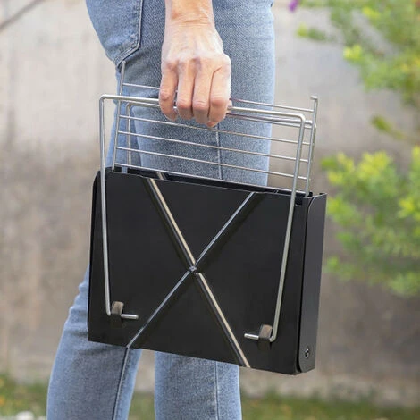 Mini Barbecue à Charbon Pliable Et Portable - MINIGRILL 4 Mini Barbecue à Charbon Pliable Et Portable - MINIGRILL – Image 2