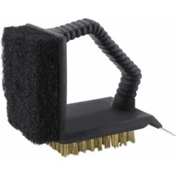 Promotion, AGILITY Brosse De Barbecue Pour Le Nettoyage Du Gril - Brosse De Nettoyage Pour Barbecue En Acier Inoxydable Durable 3-en-1 Multifonctionnelle -Jardin Calme Soldes Magasin 86457913 3