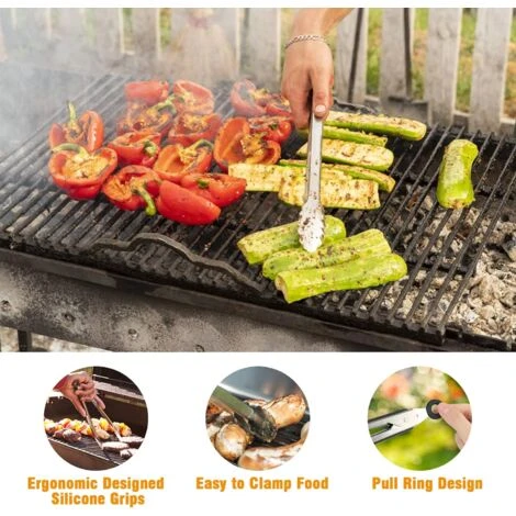 Ustensiles Pour Plancha 10 Pièces Spatule Pour Barbecue Acier Inoxydable Accessoire Plancha Kit Plancha Pour Teppanyaki 6 Ustensiles Pour Plancha 10 Pièces Spatule Pour Barbecue Acier Inoxydable Accessoire Plancha Kit Plancha Pour Teppanyaki – Image 4