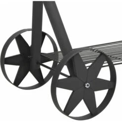 Barbecue Au Charbon De Bois Avec étagère Inférieure Noir XXL VidaXL 11 Barbecue Au Charbon De Bois Avec étagère Inférieure Noir XXL VidaXL -Jardin Calme Soldes Magasin 8846778 5