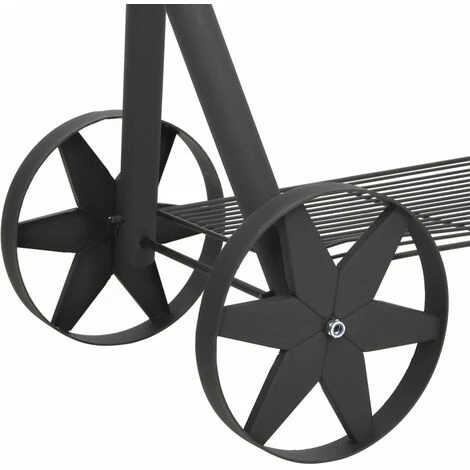 Barbecue Au Charbon De Bois Avec étagère Inférieure Noir XXL VidaXL 7 Barbecue Au Charbon De Bois Avec étagère Inférieure Noir XXL VidaXL – Image 5