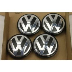 Lot De 4 Cache-moyeux D’origine Pour Jantes Aluminium，56mm -Jardin Calme Soldes Magasin 88920689 3