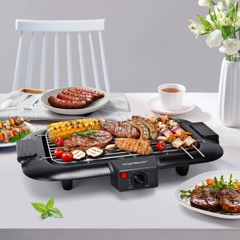 BARBECUE ÉLECTRIQUE GRIL ÉLECTRIQUE BBQ GRILLE TABLE DE JARDIN 2000W 6 BARBECUE ÉLECTRIQUE GRIL ÉLECTRIQUE BBQ GRILLE TABLE DE JARDIN 2000W – Image 4