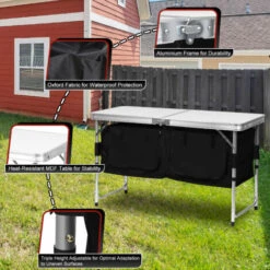 Randaco Cuisine De Camping 2 Compartiments 2 étagères - Meuble De Rangement Cuisine, Cuisine De Camping, Equipement Camping 9 Randaco Cuisine De Camping 2 Compartiments 2 étagères - Meuble De Rangement Cuisine, Cuisine De Camping, Equipement Camping -Jardin Calme Soldes Magasin 89688996 3