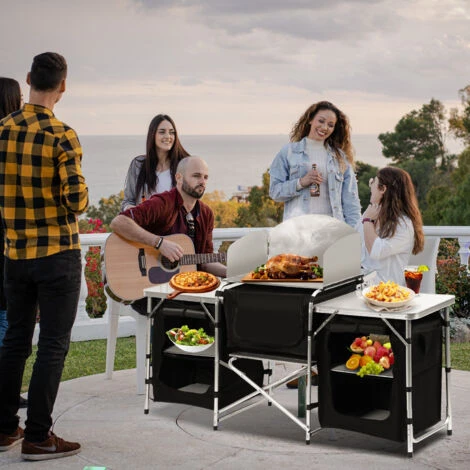 Randaco Cuisine De Camping 3 Compartiments - Meuble De Rangement Cuisine, Meuble Camping 7 Randaco Cuisine De Camping 3 Compartiments - Meuble De Rangement Cuisine, Meuble Camping – Image 5