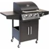 Barbecue à Gaz - 3 Brûleurs - 55 X 129 X 100 Cm - Métal - Noir - MaxxGarden -Jardin Calme Soldes Magasin 89716419 1