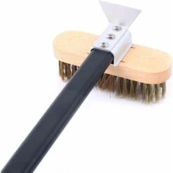 Brosse De Four à Pizza, Brosse En Laiton De Nettoyage De Four à Pizza, Brosse De Gril En Laiton, Grattoir De Gril Brosse De Four Professionnelle, Nettoyeur De Poils En Laiton Grattoir En Acier -Jardin Calme Soldes Magasin 90765473 4