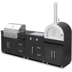 Cuisine D'extérieur 3 éléments De Cuisson