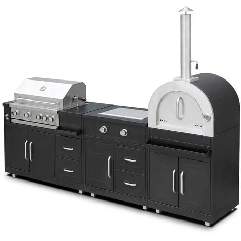 Cuisine D'extérieur 3 éléments De Cuisson 3 Cuisine D'extérieur 3 éléments De Cuisson