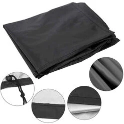None Couverture De Barbecue, Couverture De Gril De Barbecue Extérieure Bâche De Bâche De Barbecue Imperméable Couvertures De Gril De Barbecue Imperméables Pour Barbecue (80x66x100cm) Noir -Jardin Calme Soldes Magasin 92986302 3