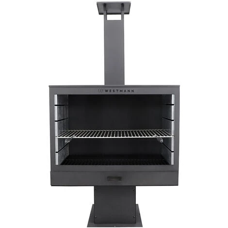 Westmann Acier Barbecue Foyer De Jardin Noir 41x90x160 Cm 3 Westmann Acier Barbecue Foyer De Jardin Noir 41x90x160 Cm