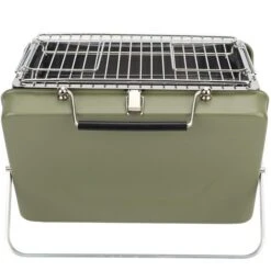 Barbecue à Charbon De Bois Portable Gril Pliant Pour Ordinateur Portable Pour Camping Cuisine En Plein Air Arrière-cour Pique-nique Vert 11 Barbecue à Charbon De Bois Portable Gril Pliant Pour Ordinateur Portable Pour Camping Cuisine En Plein Air Arrière-cour Pique-nique Vert -Jardin Calme Soldes Magasin 94649033 5