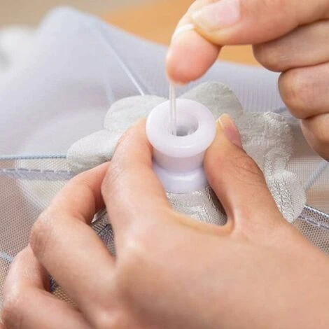 Capuche Anti-mouches, Housse Pliable, écran En Maille Couvre Capot De Protection Contre Les Insectes Pour Nourriture, Fruits, Pique-nique, Barbecue, 80 Cm (gris) 6 Capuche Anti-mouches, Housse Pliable, écran En Maille Couvre Capot De Protection Contre Les Insectes Pour Nourriture, Fruits, Pique-nique, Barbecue, 80 Cm (gris) – Image 4