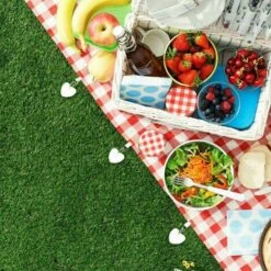 Lot De 6 Poids De Nappe En Pierre Naturelle Résistant Aux Intempéries Avec Pince Pour Jardin, Pique-nique, Cuisine, Restaurant（forme De Coeur） -Jardin Calme Soldes Magasin 96320686 4