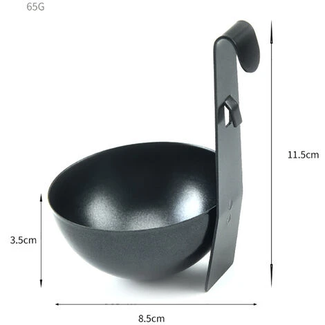 Pocheuse à Oeufs Lot De 2, Inox, Pochée, Revêtement Antiadhésif 7 Pocheuse à Oeufs Lot De 2, Inox, Pochée, Revêtement Antiadhésif – Image 5