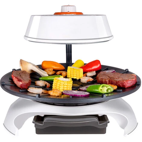 Barbecue électrique De Style Coréen 1500W Grille à Tête Rotative Et Cuisson Homogène 7 Barbecue électrique De Style Coréen 1500W Grille à Tête Rotative Et Cuisson Homogène – Image 5