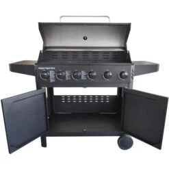 Barbecue Au Gaz IZALCO - 6 Brûleurs 15kW -Jardin Calme Soldes Magasin 96525962 3