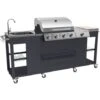 Cuisine D'extérieur TEXAS - 4+1 Brûleurs -Jardin Calme Soldes Magasin 96526806 1