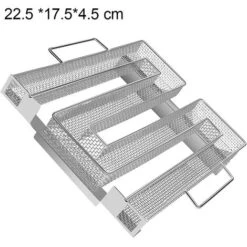 Boîte à Fumée Froide, Générateur De Fumée Froide En Acier Inoxydable, Boîte à Fumée Froide Pour Barbecue Avec Brosse Et Crochets, Bouilloire, Fumoir Pour Jardin, Camping, Cuisine En Plein Air