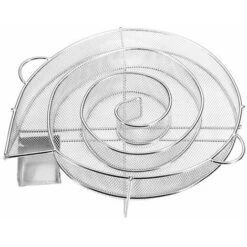 Tapis De Barbecue Portable Pour La Viande, Le Poisson, Les Fruits De Mer, Les Légumes, Le Fil, Le Grill, Le Filet Fumé (rond)