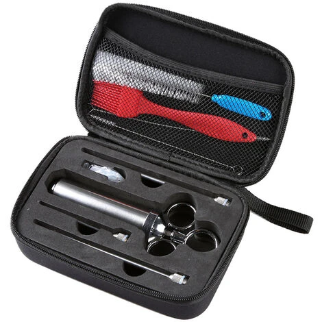 2022 Nouveau Produit Seringue D'assaisonnement En Acier Inoxydable 304, Aiguille à Dinde, Ensemble D'outils Pour Barbecue, Emballage De Boîte Et De Sac - (version Primaire Sac Noir + Petit Pinceau En 5 2022 Nouveau Produit Seringue D'assaisonnement En Acier Inoxydable 304, Aiguille à Dinde, Ensemble D'outils Pour Barbecue, Emballage De Boîte Et De Sac - (version Primaire Sac Noir + Petit Pinceau En – Image 3