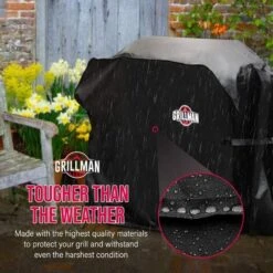 Housse De Protection Pour Barbecue, Housse Imperméable Pour Barbecue (163 X 61 X 122 Cm) -Jardin Calme Soldes Magasin 99452504 4