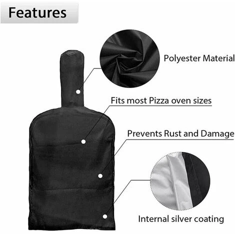 RHAFAYRE Housse De Four à Pizza, Housse De Pluie Pour Barbecue Pour Four à Pizza Résistant à L'eau Et à La Poussière, Pour Tous Les Temps Avantageux, Camping En Plein Air (68X63X160cm),dolaso 4 RHAFAYRE Housse De Four à Pizza, Housse De Pluie Pour Barbecue Pour Four à Pizza Résistant à L'eau Et à La Poussière, Pour Tous Les Temps Avantageux, Camping En Plein Air (68X63X160cm),dolaso – Image 2